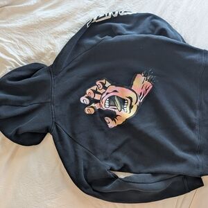 SANTA CRUZ Black Hoodie